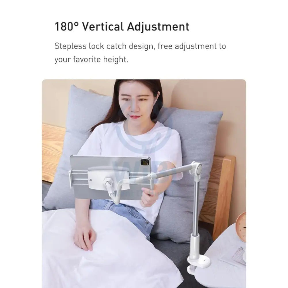 Baseus Otaku Life Rotary Adjustment Lazy Holder - White Accessories > Mobiles & Tablets > Mobiles > Mobile Holder