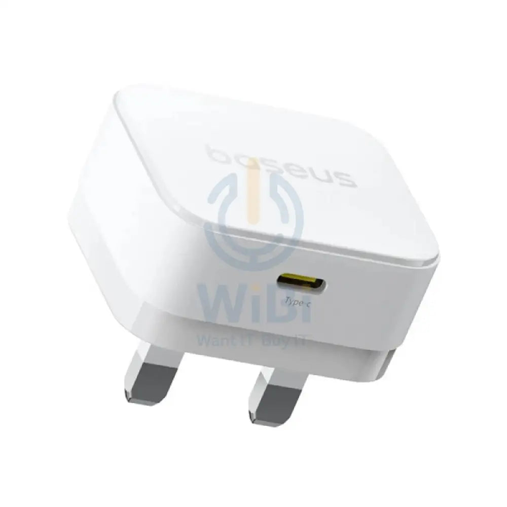 Baseus Palm Fast Charger - 20W / Moon White Accessories > Power Adapters