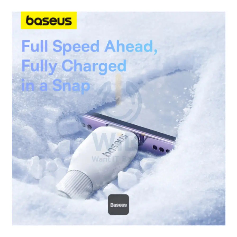 Baseus Pudding Series Fast Charging Cable - 1.2M / USB-A / Lightning / 12W / White Accessories > Cables & Converters >