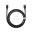 Baseus Pudding Series Fast Charging Cable - 1.2M / USB-C / Cluster Black Accessories > Cables & Converters > Cables