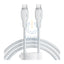 Baseus Pudding Series Fast Charging Cable - 2M / USB-C / 100W / Stellar White Accessories > Cables & Converters > Cables