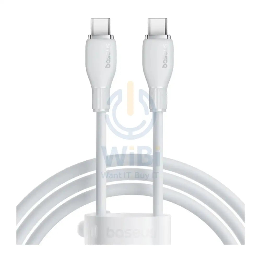 Baseus Pudding Series Fast Charging Cable - 2M / USB-C / 100W / Stellar White Accessories > Cables & Converters > Cables