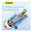 Baseus Pudding Series Fast Charging Cable - 2M / USB-C / 100W / Stellar White Accessories > Cables & Converters > Cables