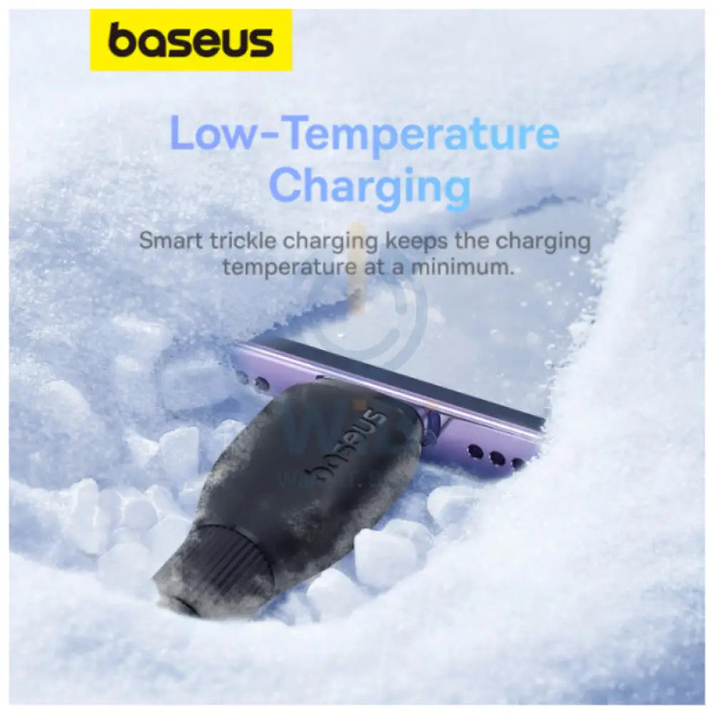 Baseus Pudding Series Fast Charging Type-C to Lightning Cable - 1.2 Meter / 20W / Cluster Black Accessories > Cables &