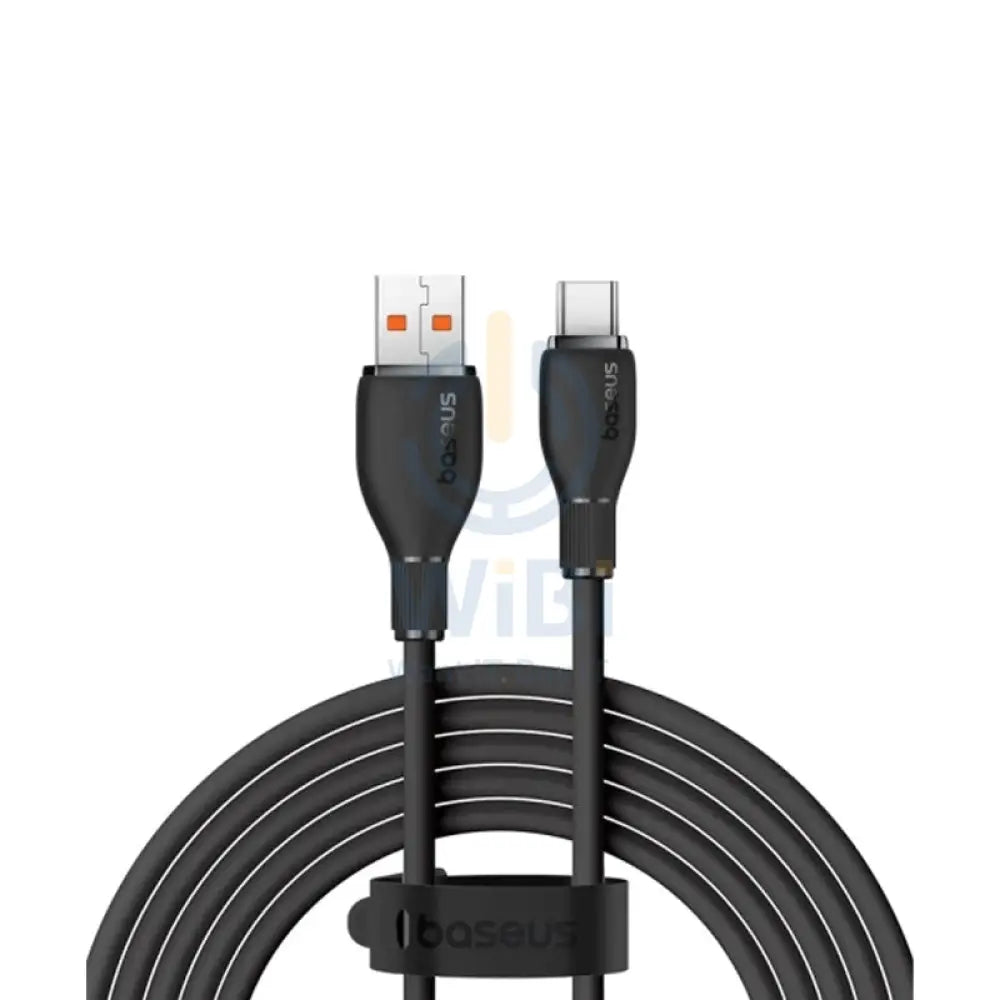 Baseus Pudding Series Fast Charging USB-A to USB-C Cable 2M - Cluster Black Accessories > Cables & Converters > Cables