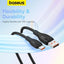 Baseus Pudding Series Fast Charging USB-A to USB-C Cable 2M - Cluster Black Accessories > Cables & Converters > Cables