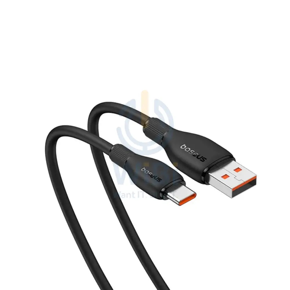 Baseus Pudding Series Fast Charging USB-A to USB-C Cable 2M - Cluster Black Accessories > Cables & Converters > Cables