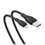 Baseus Pudding Series Fast Charging USB-A to Lightning Cable - 1.2 Meter / 12W / Cluster Black Accessories > Cables &