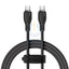 Baseus Pudding Series Fast Charging USB-C to USB-C Cable - 2M / Cluster Black Accessories > Cables & Converters > Cables