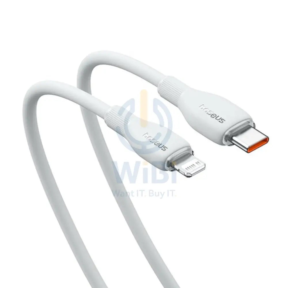Baseus Pudding Series Fast Charging USB-C to Lightning Cable - 1.2M / Stellar White Accessories > Cables & Converters >
