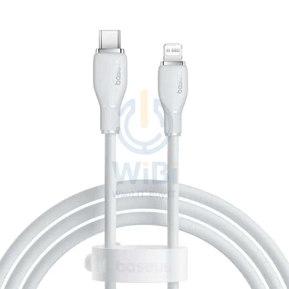 Baseus Pudding Series Fast Charging USB-C to Lightning Cable - 1.2M / Stellar White Accessories > Cables & Converters >