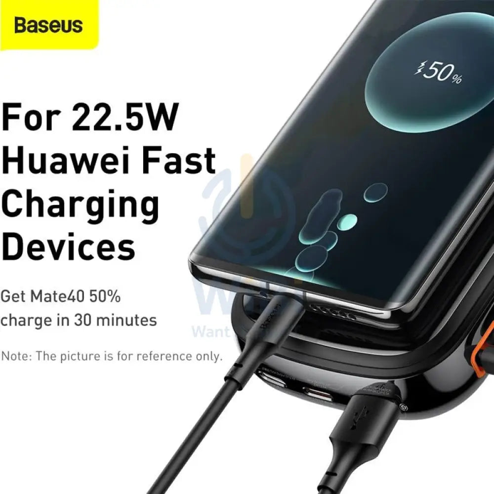 Baseus Qpow Pro Digital Display Fast Charge Power Bank - 20000mAh/ 20W/ Black Accessories > Power Bank > Offer Zone