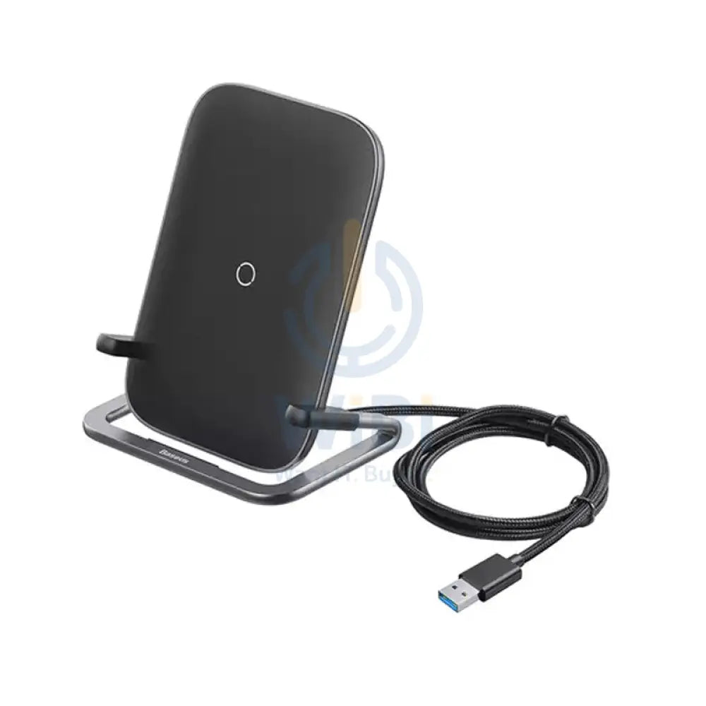 Baseus RIB Horizontal And Vertical Holder Wireless Charging - 15W / Black Accessories > Power Adapters