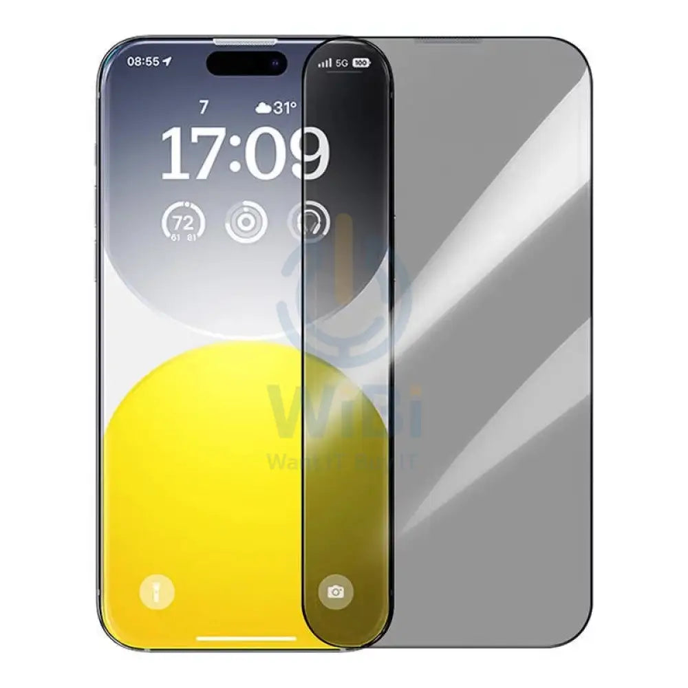 Baseus Sapphire Series Glass Screen Protector - Apple iPhone 16 Pro / Privacy Accessories > Mobiles & Tablets > Mobiles