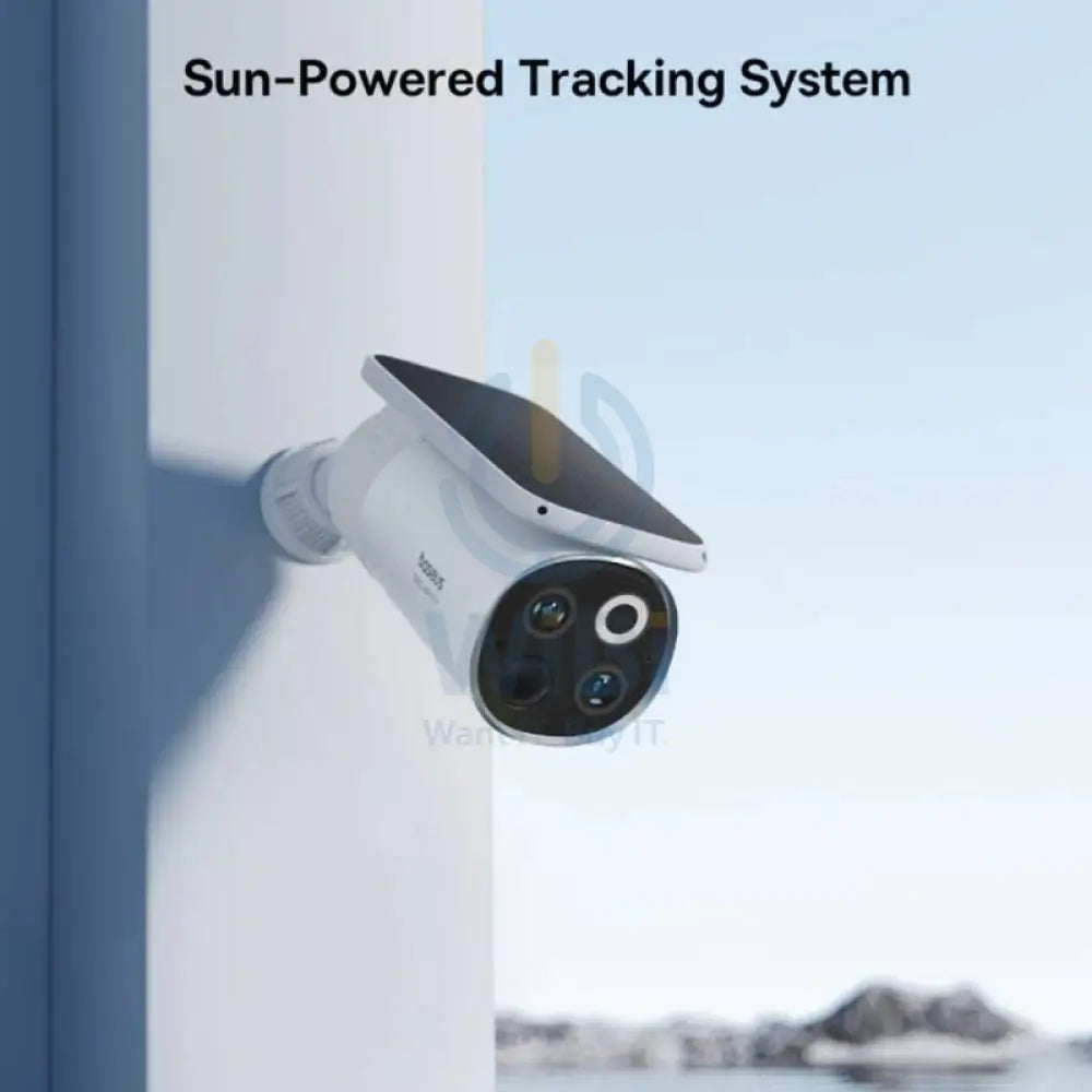 Baseus Security S1 Pro Outdoor Dual Camera 2-Cam Kit - 3K / White Cameras > Security Cameras