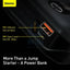 Baseus Super Energy Air Car Jump Starter 10000mAh Peak current 1000A - Black Accessories > Power Adapters