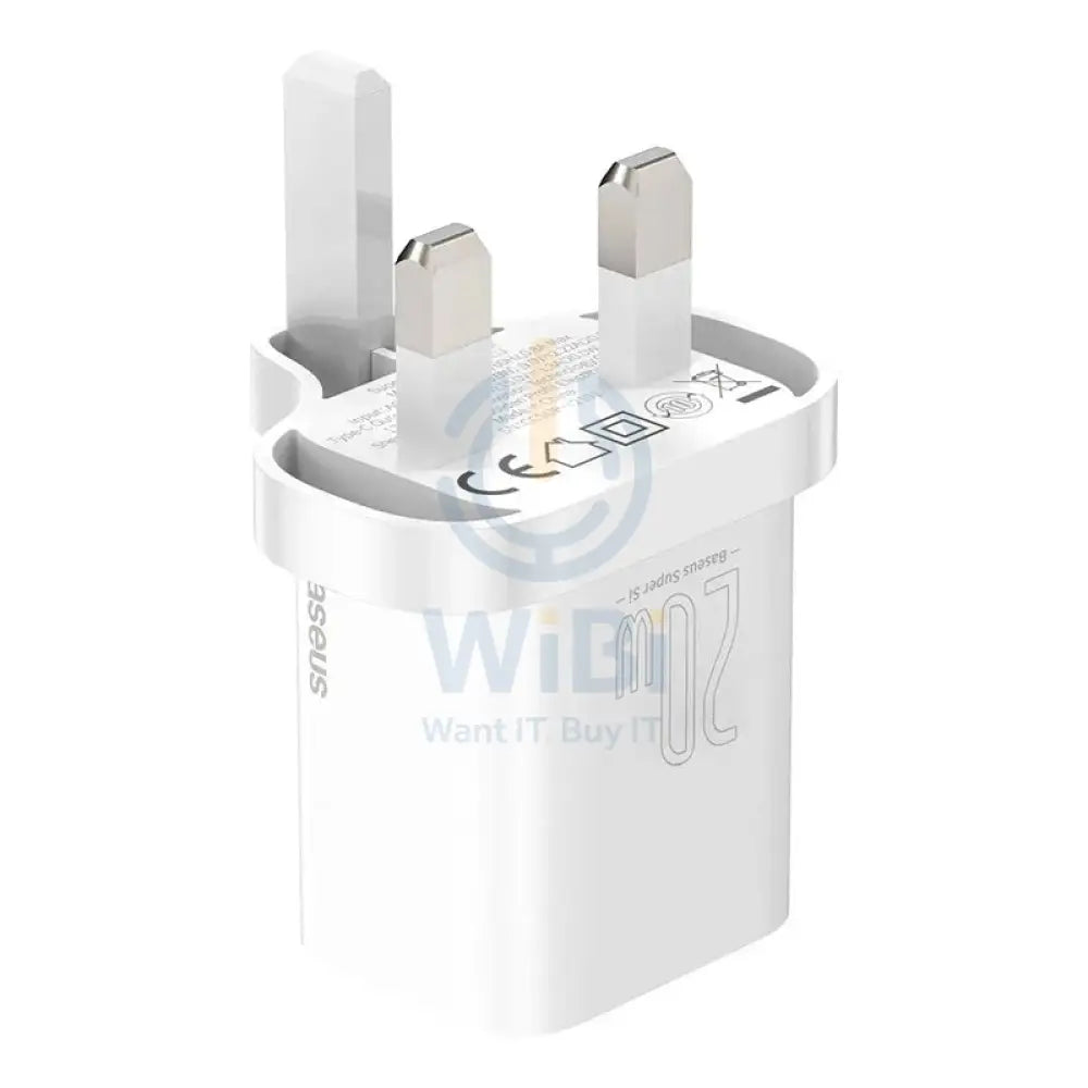 Baseus Super Si Quick Charger - 1C / 20W / White Accessories > Power Adapters