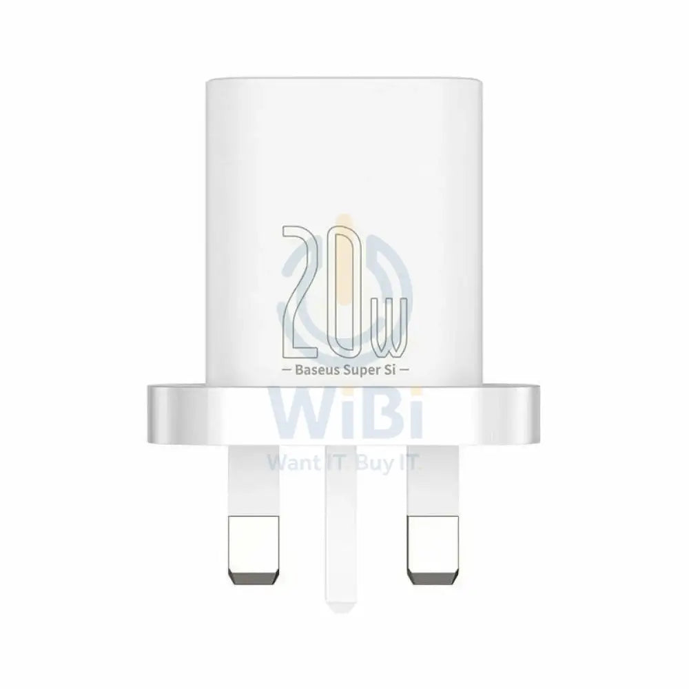 Baseus Super Si Quick Charger - 1C / 20W / White Accessories > Power Adapters