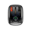 Baseus T Shaped S-13 Bluetooth MP3 Car Charger - Black Accessories > Power Adapters