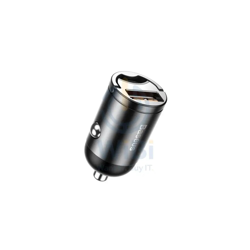 Baseus Tiny Star Mini Quick Charge- Car Charger / USB Port / 30W / Gray Accessories > Mobiles & Tablets > Mobiles > Car