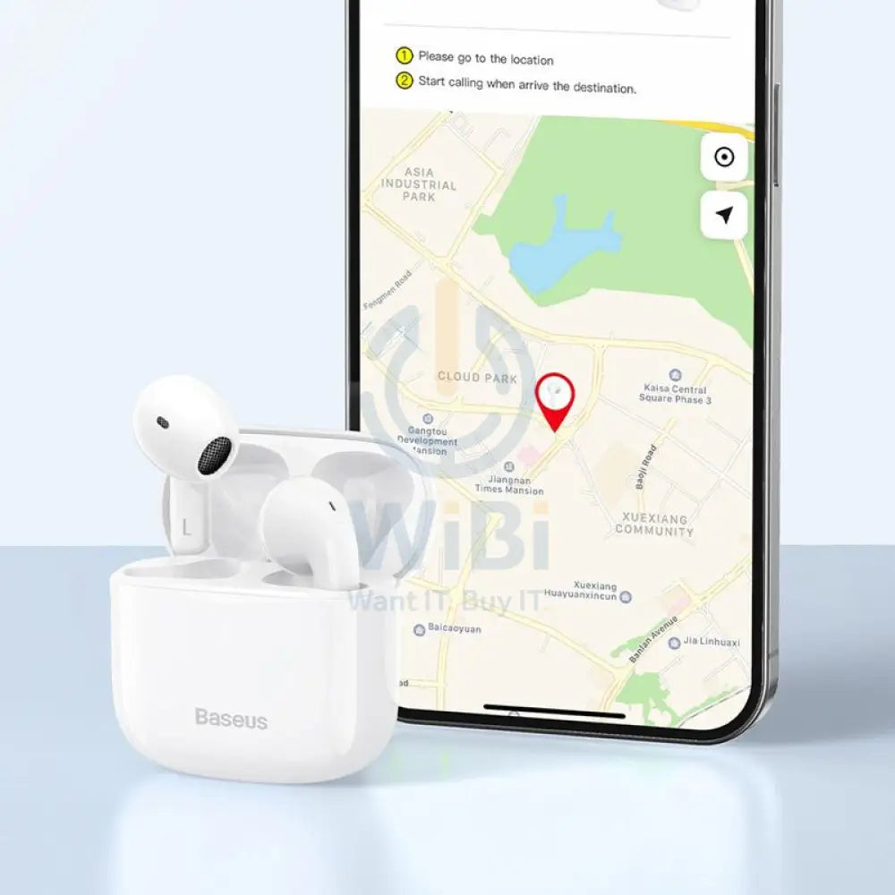 Baseus True Wireless Earphones Bowie E3 - White Accessories > Audio > Headphones > Offer Zone