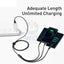 Baseus Tungsten Gold 3 in 1 Fast Data Cable - Micro/USB-C/Lightning/ 3.5a / 1.5 Meter / Black Accessories > Cables &