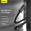 Baseus Tungsten Gold Fast Charging Data Cable - Type-C / 100W / 1Meter / Black Accessories > Cables & Converters >