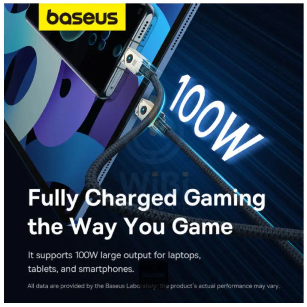 Baseus Unbreakable Series Fast Charging Type-C to Type-C Cable - 1 Meter / 100W / Stellar White Accessories > Cables &