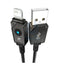 Baseus Unbreakable Series Fast Charging USB to Lightning Cable - 1 Meter / Cluster Black Accessories > Cables &