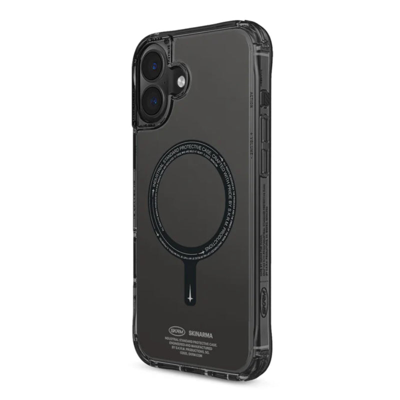 SKINARMA SAIDO Mag-Charge - iPhone 16 / Black Accessories > Mobiles & Tablets > Mobiles > Covers & Cases