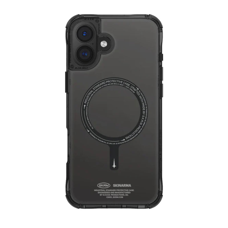 SKINARMA SAIDO Mag-Charge - iPhone 16 / Black Accessories > Mobiles & Tablets > Mobiles > Covers & Cases