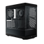 HYTE Y40 Panoramic Tempered Glass With Two 120mm fans, PCI-E 4.0 Vertical Mount included ATX Mid Tower Case - Black
