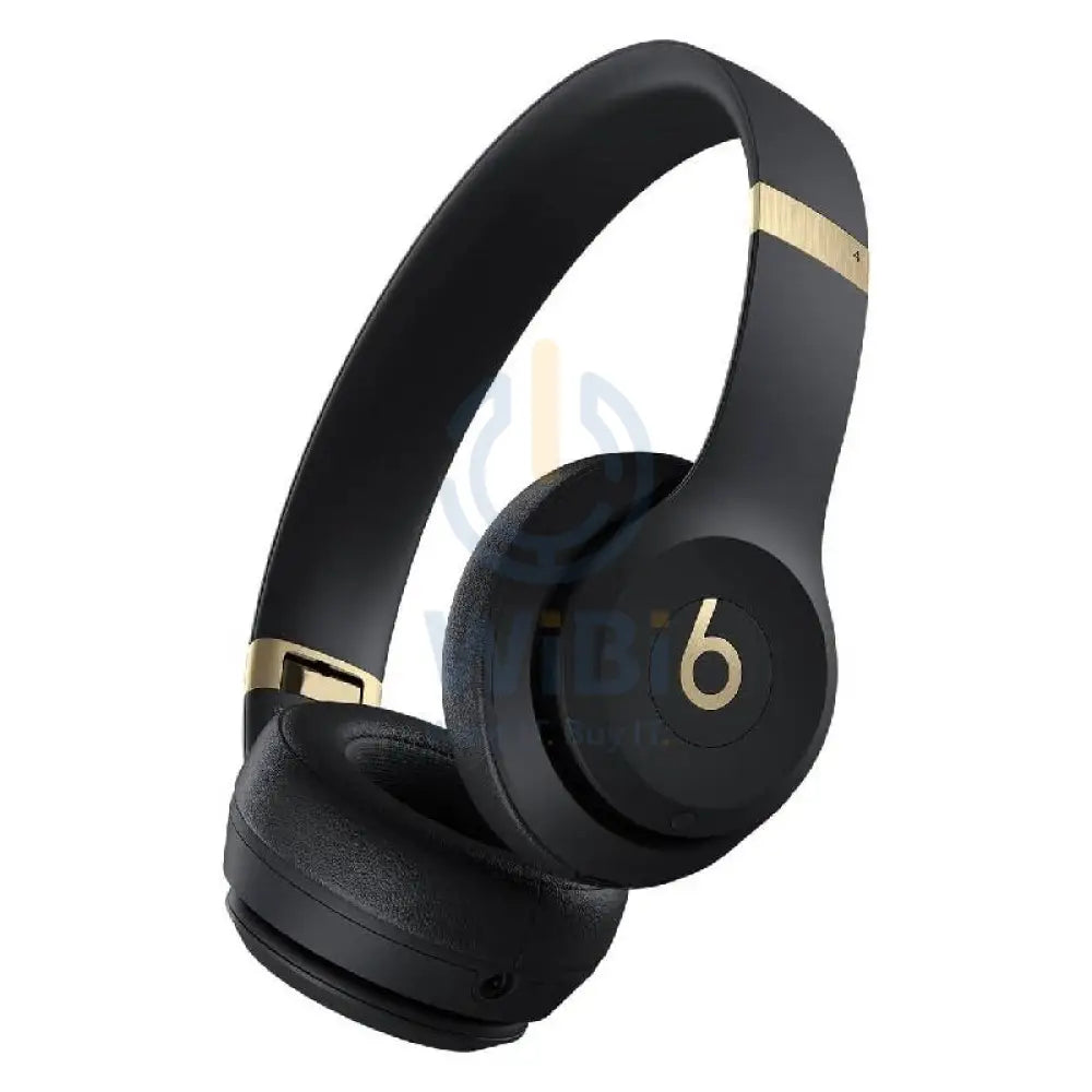 Beats Solo 4 Wireless Headphone - Bluetooth / 3.5mm / USB-C / Black/Gold Accessories > Audio > Headphones