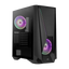 Aerocool Visor-G-BK-V1 / ARGB Fan x 2-Glass Edition-Black