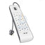 Belkin 8 Way Surge Protection Strip - 2M With 2 X 2.4Amp Usb Charging Station Power Extension - White Accessories >