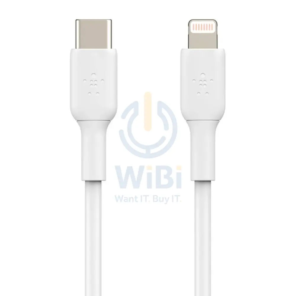 Belkin Boost Charge Cable - 1 Meter / USB-C / Lightning / White Accessories > Cables & Converters > Cables