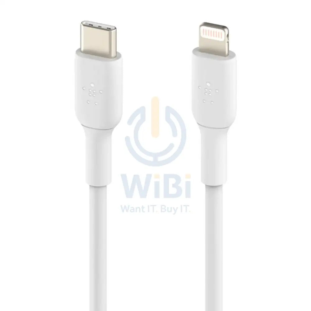 Belkin Boost Charge Cable - 1 Meter / USB-C / Lightning / White Accessories > Cables & Converters > Cables