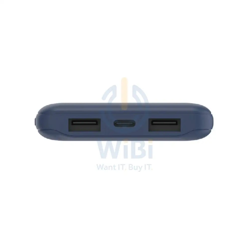 Belkin Power Bank With Cable - USB-A / USB-C / 10,000mAh / Blue Accessories > Power Bank
