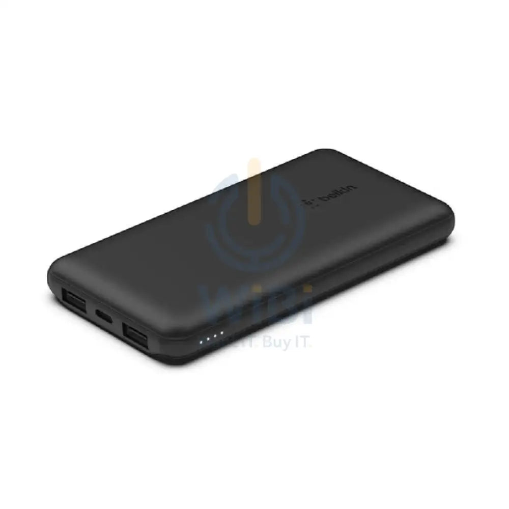 Belkin Power Bank With Cable - USB-A / USB-C / 20,000mAh / Black Accessories > Power Bank