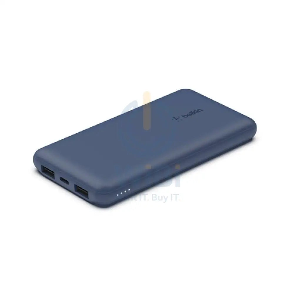 Belkin Power Bank With Cable - USB-A / USB-C / 20,000mAh / Blue Accessories > Power Bank