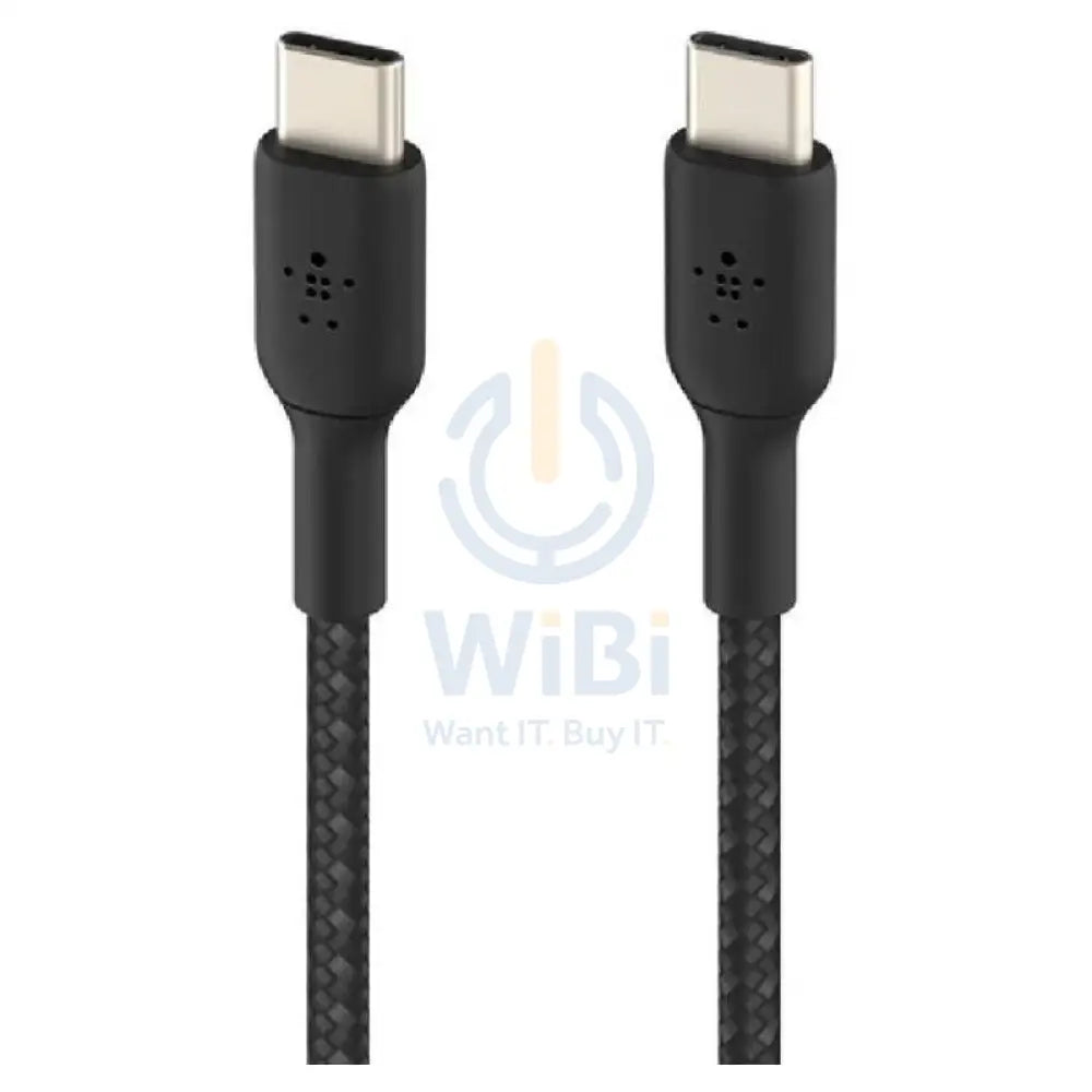 Belkin Premium Braided Cable - 1 Meter / USB-C / Black Accessories > Cables & Converters > Cables