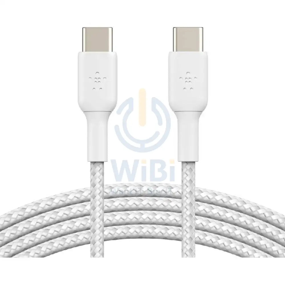 Belkin Premium Braided Cable - 1 Meter / USB-C / White Accessories > Cables & Converters > Cables