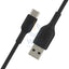 Belkin PVC Cable - 1 Meter / USB-A / USB-C / Black Accessories > Cables & Converters > Cables
