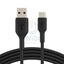 Belkin PVC Cable - 1 Meter / USB-A / USB-C / Black Accessories > Cables & Converters > Cables