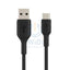 Belkin PVC Cable - 1 Meter / USB-A / USB-C / Black Accessories > Cables & Converters > Cables