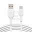 Belkin PVC Cable - 1 Meter / USB-A / USB-C / White Accessories > Cables & Converters > Cables