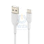 Belkin PVC Cable - 1 Meter / USB-A / USB-C / White Accessories > Cables & Converters > Cables