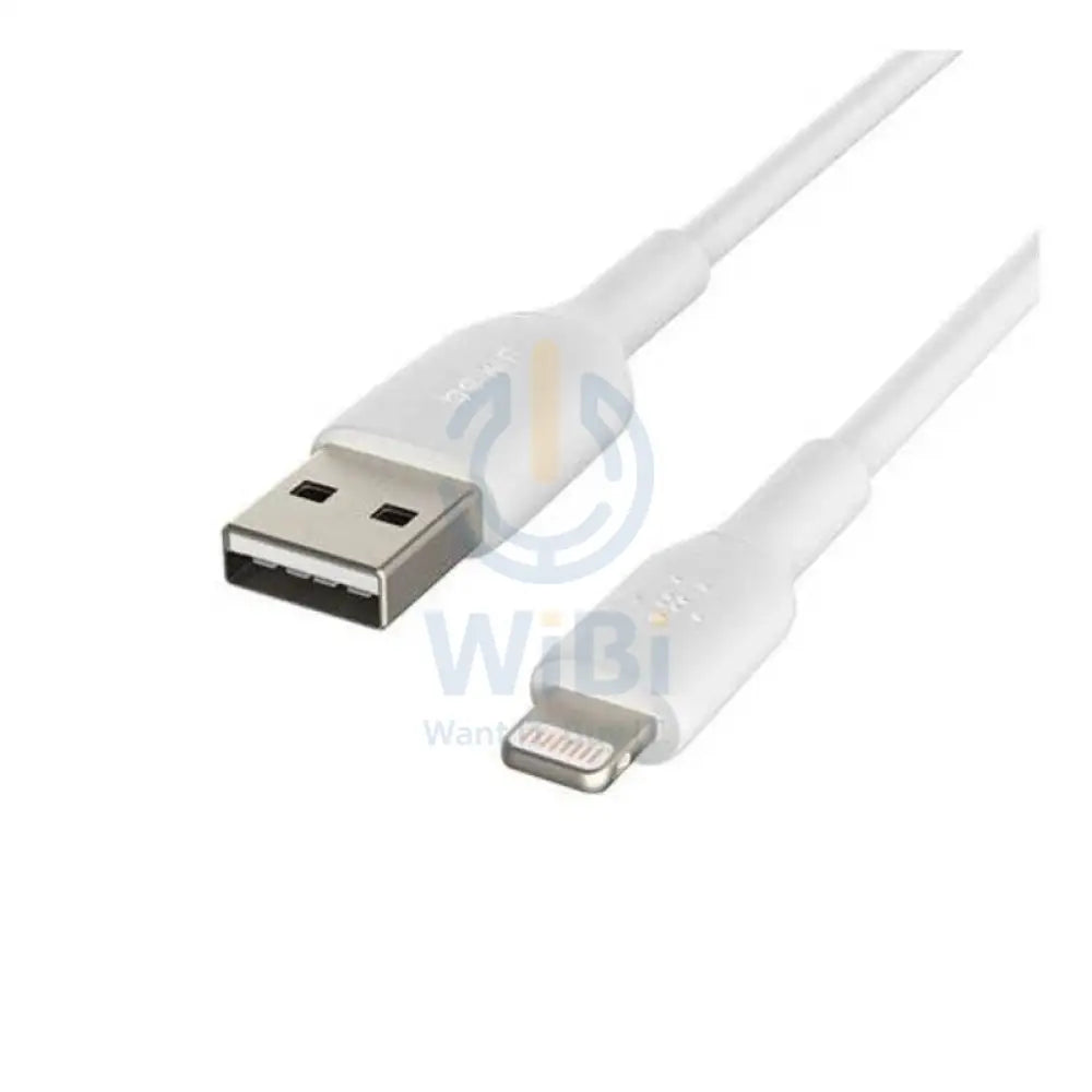 Belkin PVC Cable - 1 Meter / USB-A / Lightning / White Accessories > Cables & Converters > Cables
