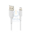 Belkin PVC Cable - 1 Meter / USB-A / Lightning / White Accessories > Cables & Converters > Cables