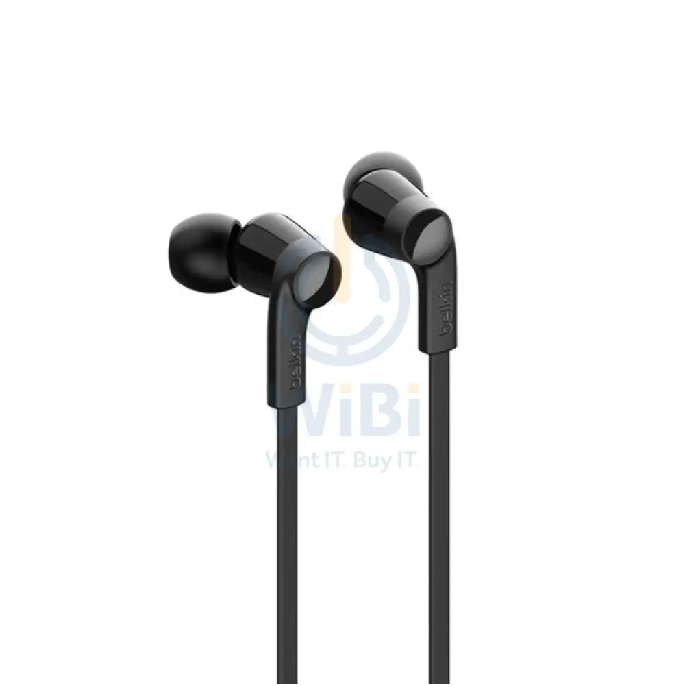 Belkin SoundForm Wired Earphone with Lightning Connector - Black Accessories > Audio > Headphones